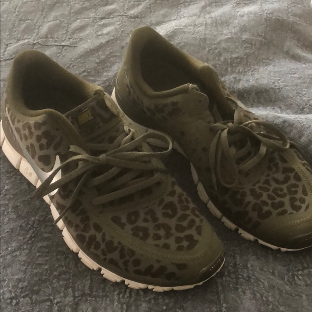 Cheetah print Nikes